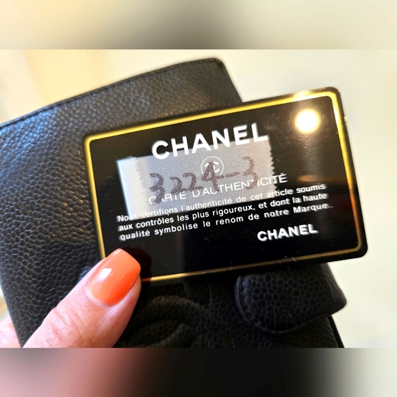 Authentic Chanel Caviar CC Leather Wallet EUC ✨️ - Picture 12 of 16